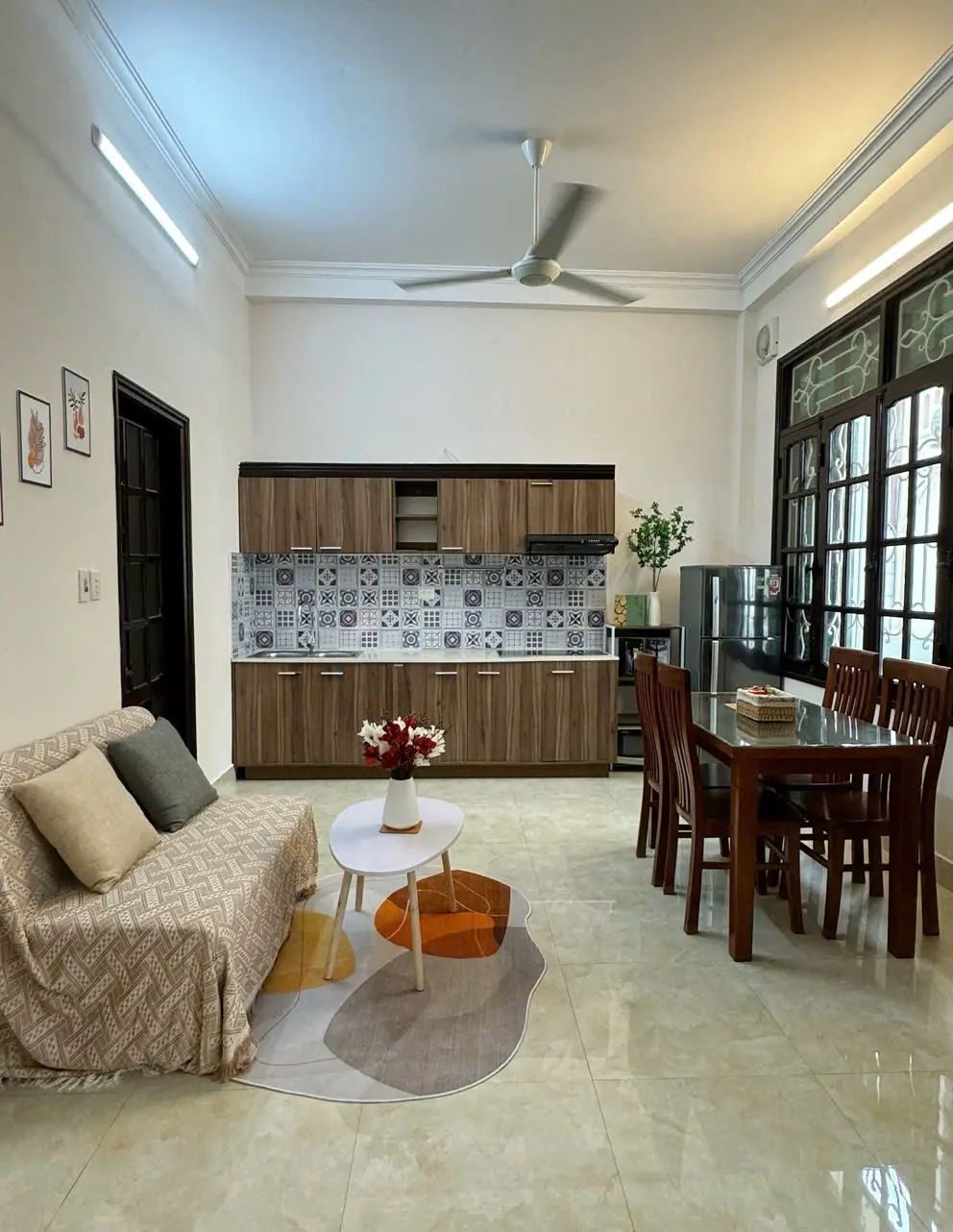 Well-equipped living space