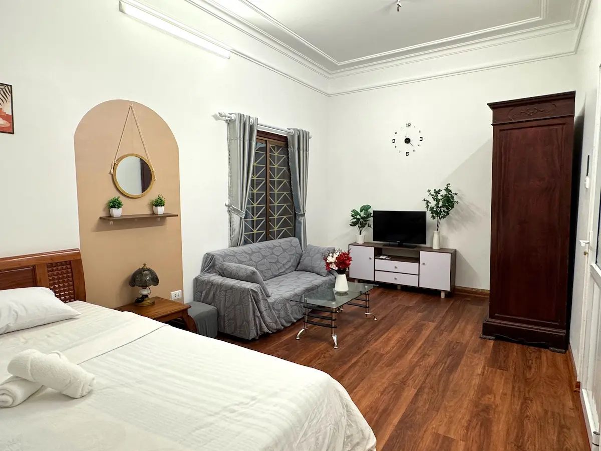 Modern and furnished living area