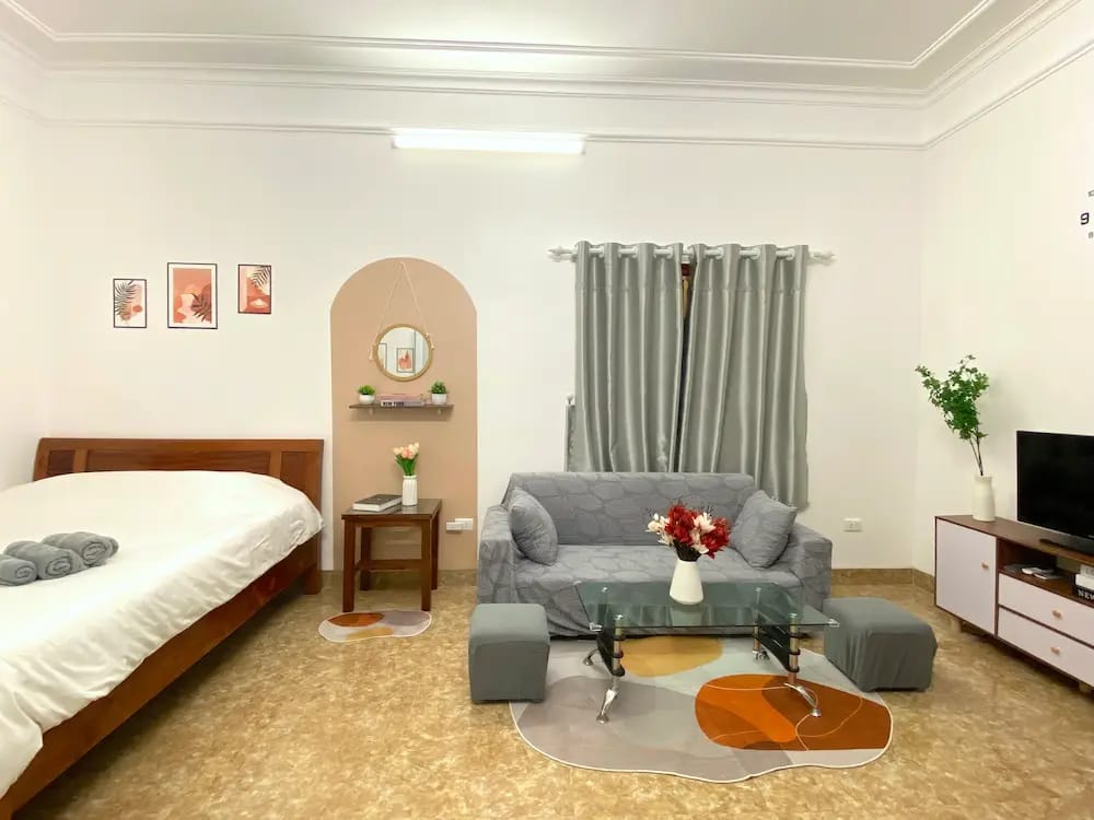 Cozy Hanoi Airbnb private room – great location and design