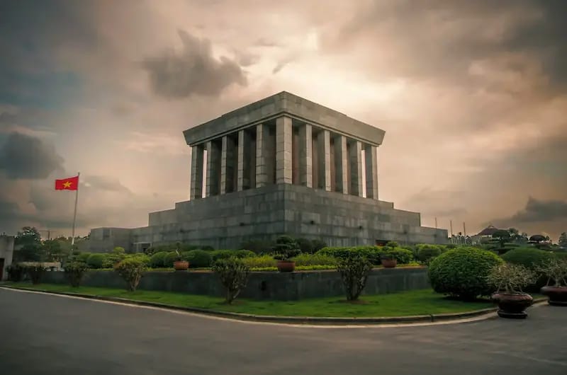 Mausoleum of Ho Chi Minh in Hanoi