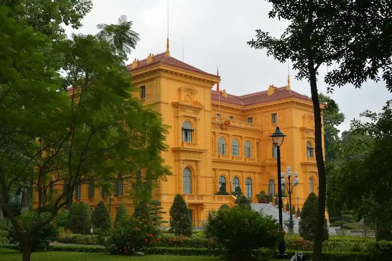 Presidential Palace in Hanoi