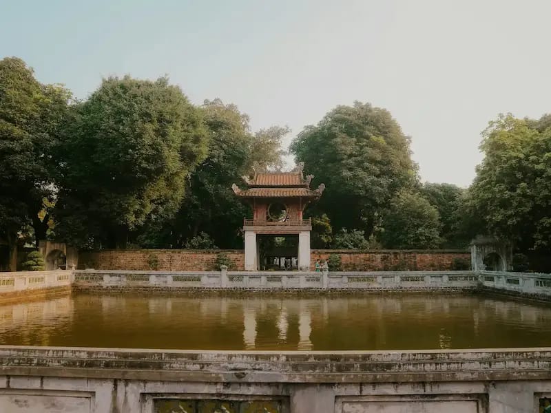 Temple of Literature in Hanoi